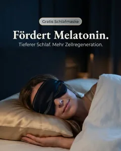 Schlafmaske aus Maulbeerseide